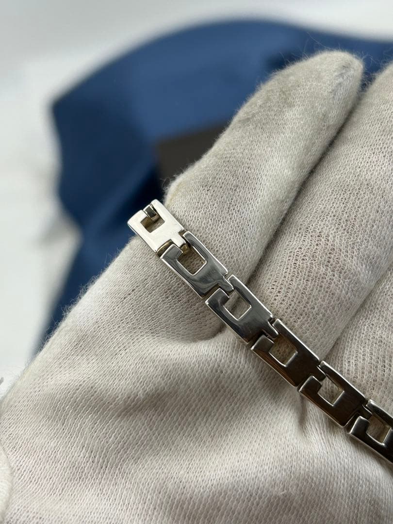 GUCCI グッチ Gロゴ ブレスレット SV925 アクセサリー　箱付　18