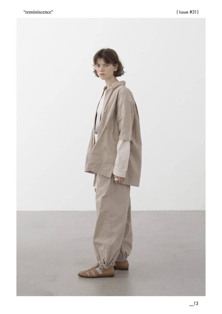 トゥジュー 24SS ハーフスリーブビッグカバーオールシャツ グレー