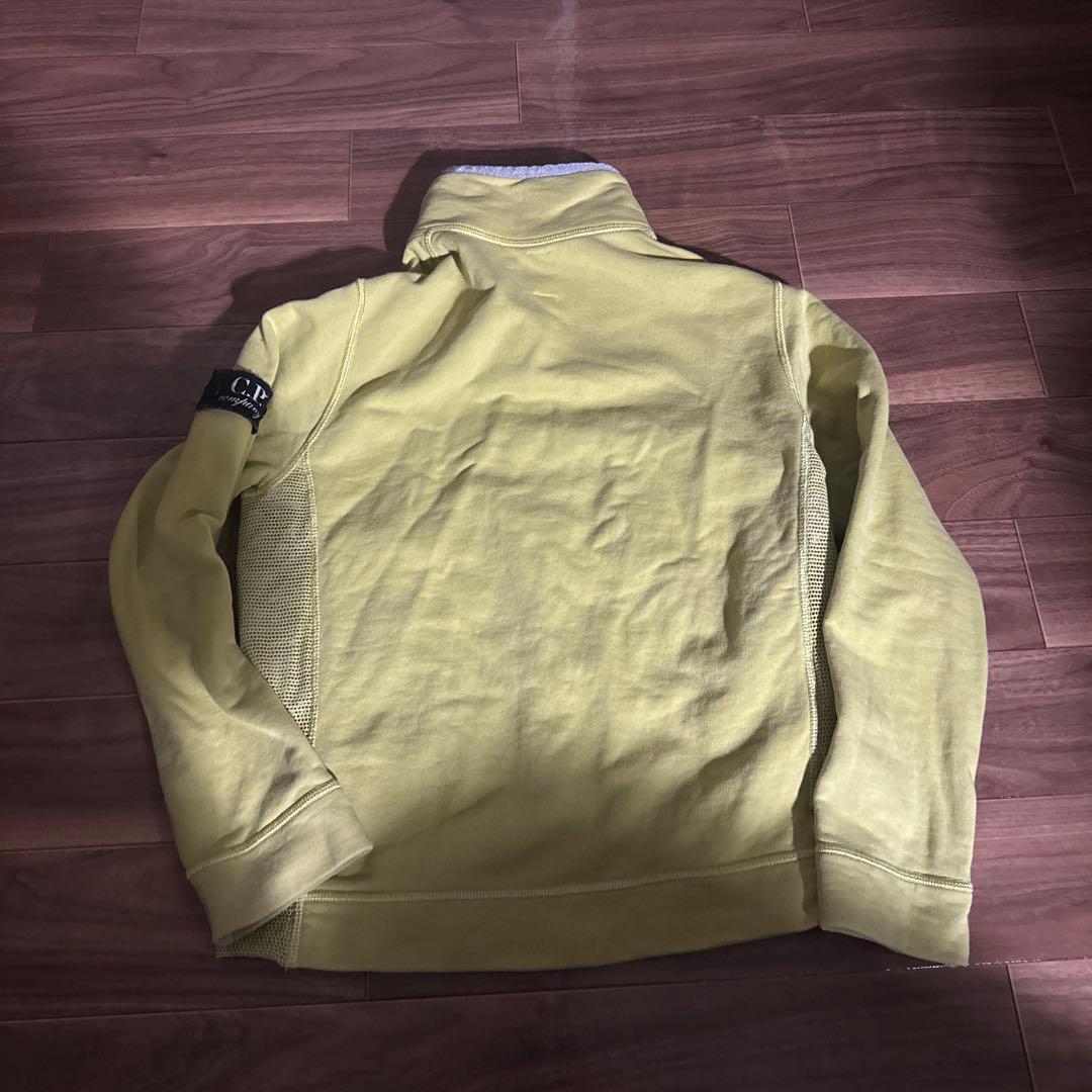 cp company ジップ フリース スウェット