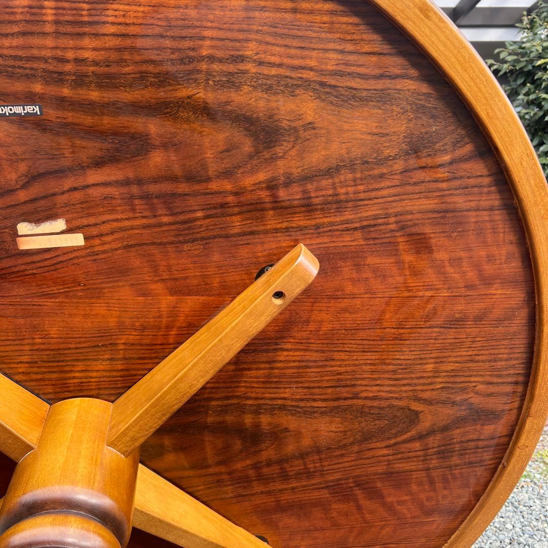 karimoku カリモク コロニアル ラウンドテーブル オールド 95年製