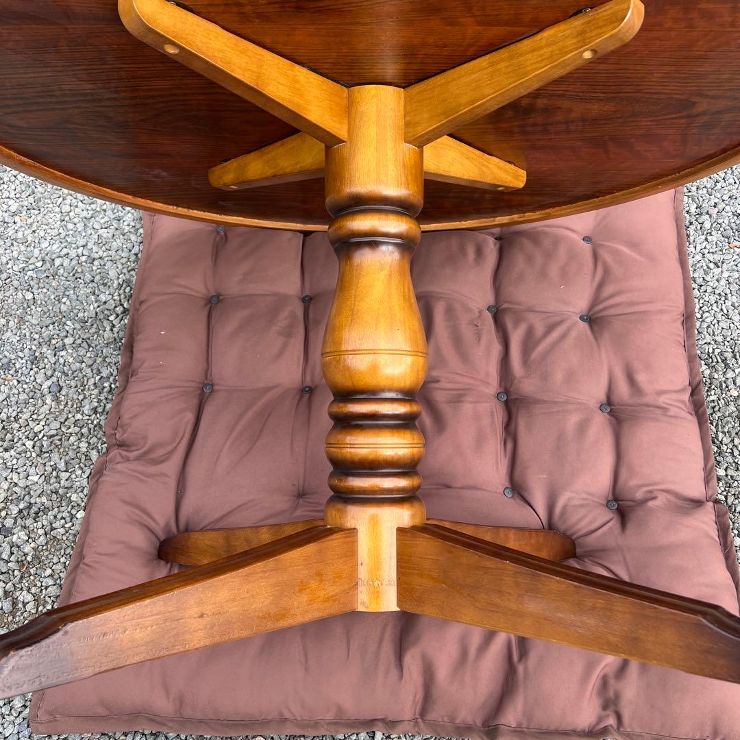 karimoku カリモク コロニアル ラウンドテーブル オールド 95年製