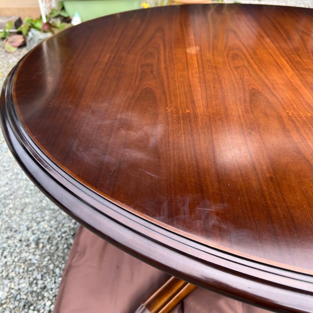 karimoku カリモク コロニアル ラウンドテーブル オールド 95年製