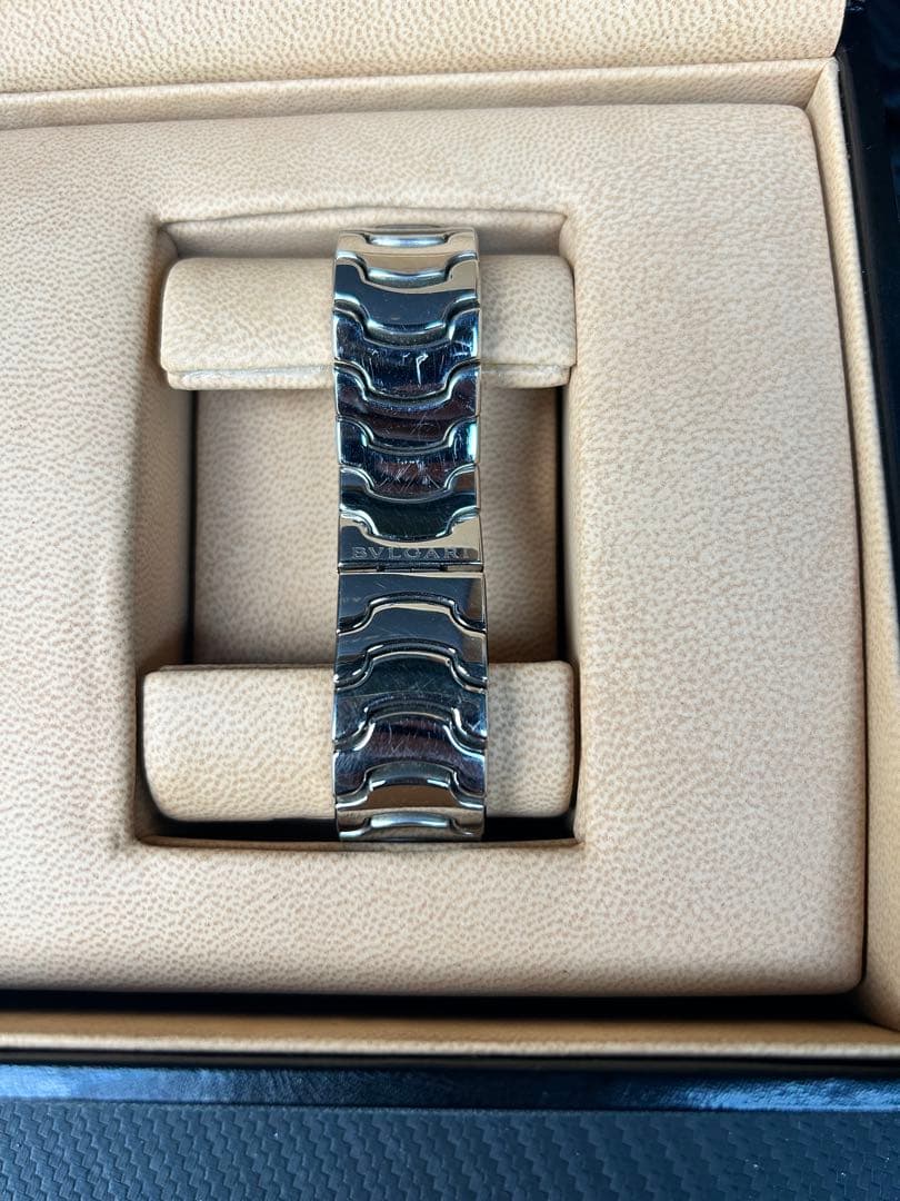 BVLGARI ソロテンポST35S 中古美品　オーバーホール電池交換済　可動品