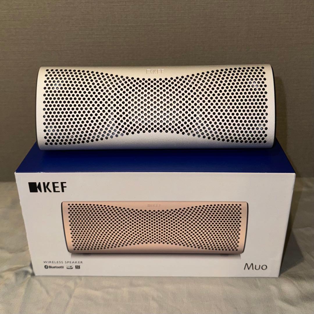 KEF MUO 高級スピーカー Bluetooth　【美品】定価5万円