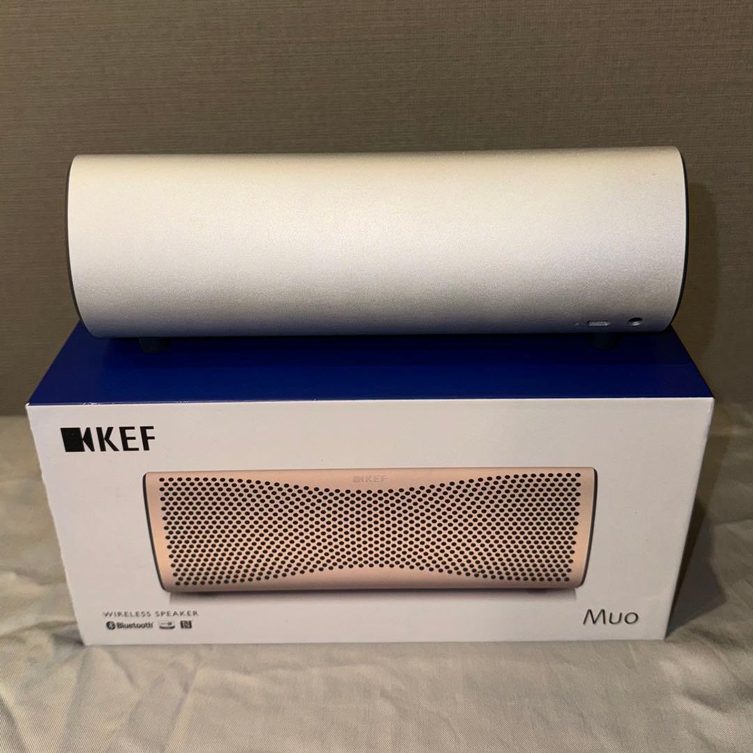 KEF MUO 高級スピーカー Bluetooth　【美品】定価5万円