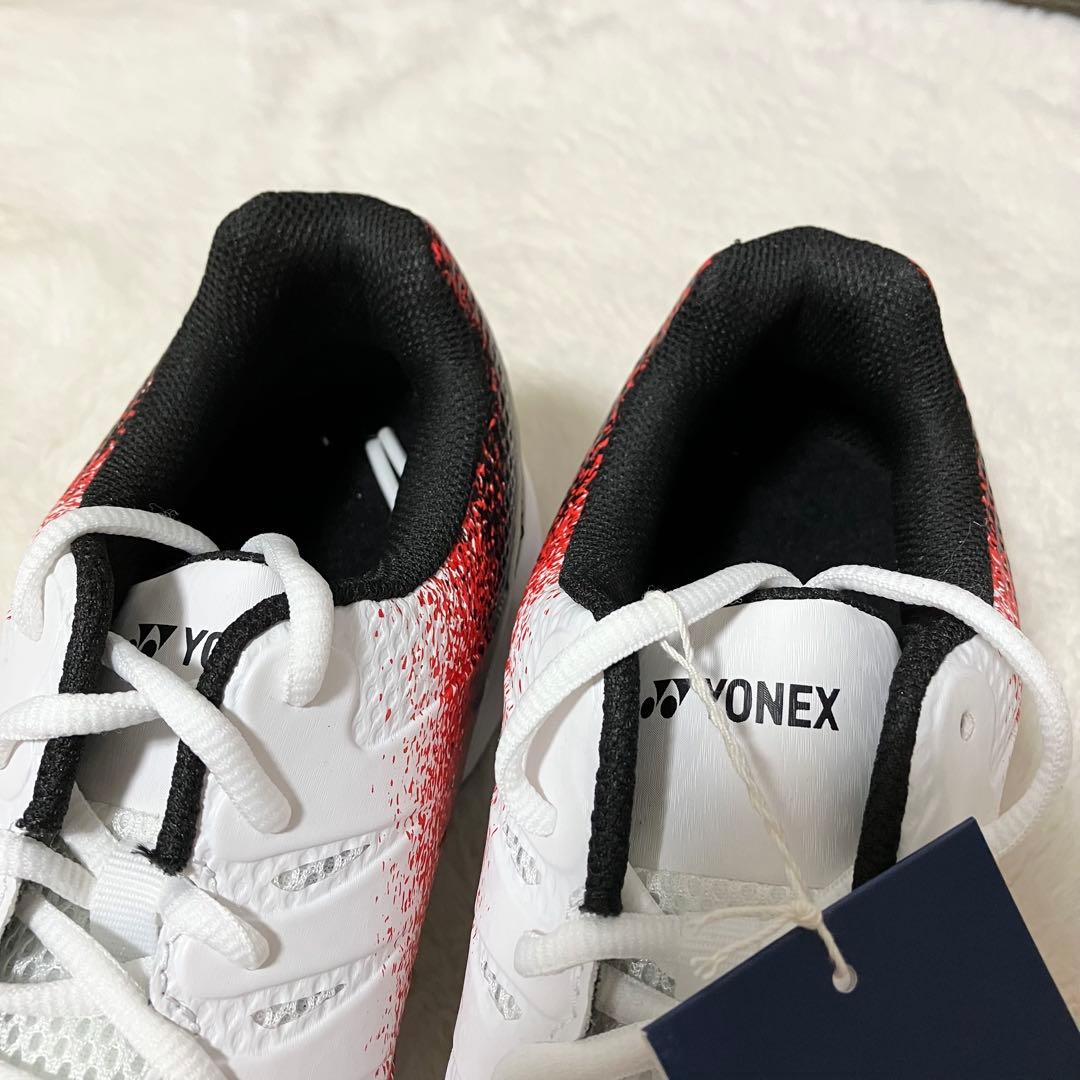 新品同様 YONEX テニスシューズ 26.0 パワークッションチームワイドGC