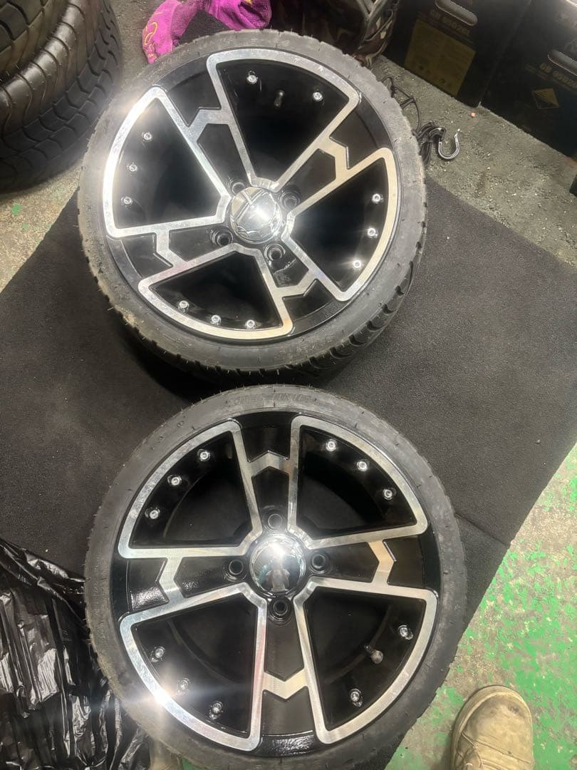 205/40-14ホイールタイヤ付き バギーやジャイロ用