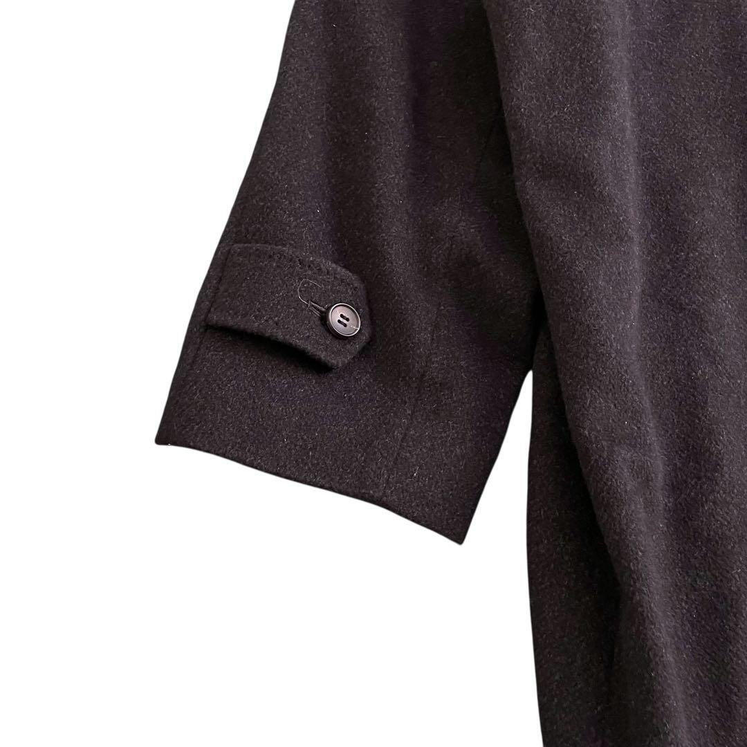 【☆美品☆】 ロングコート カシミヤ100% 裏地キュプラ XLサイズ 日本製