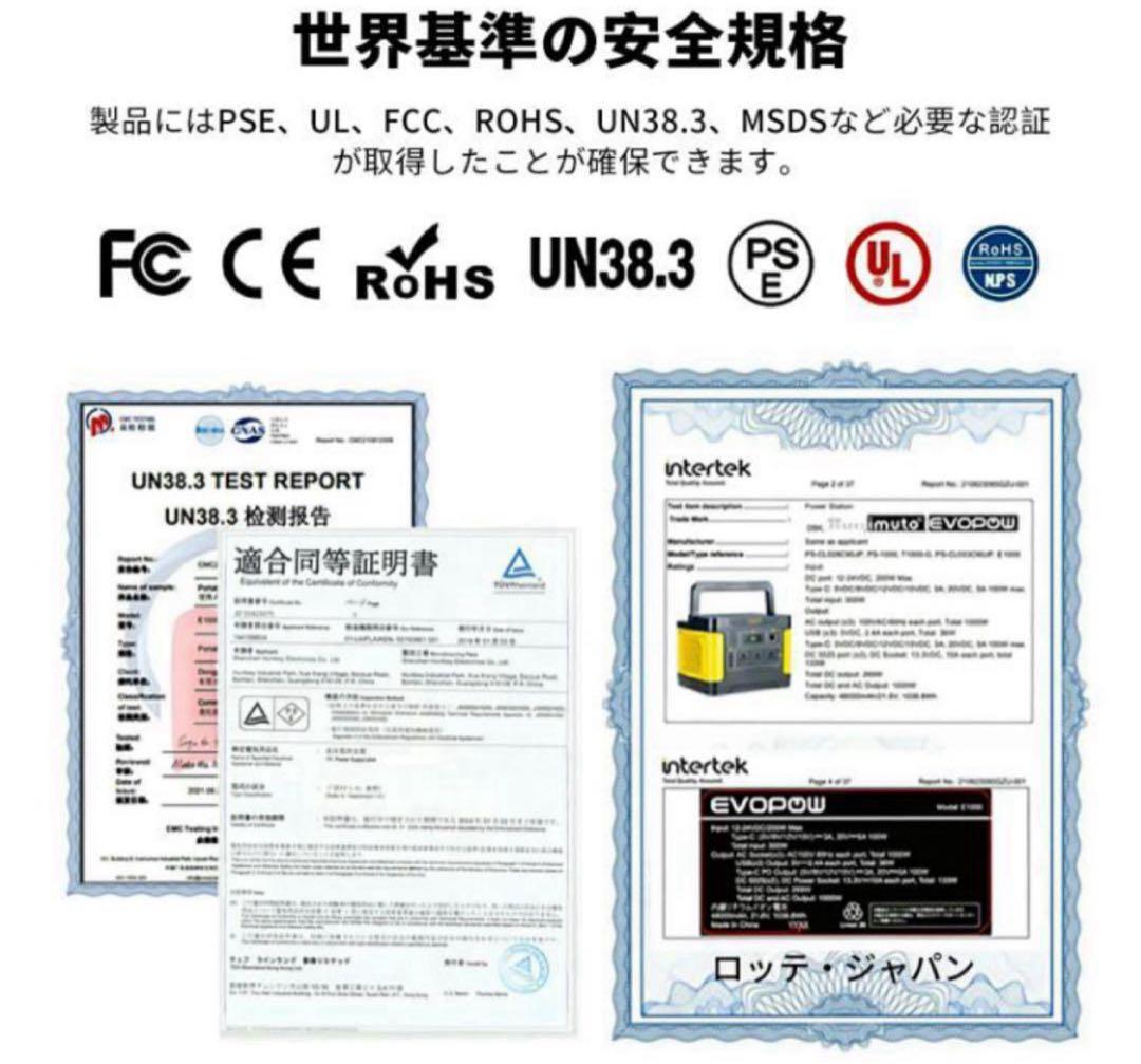 AIWOLLポータブル電源515Wh