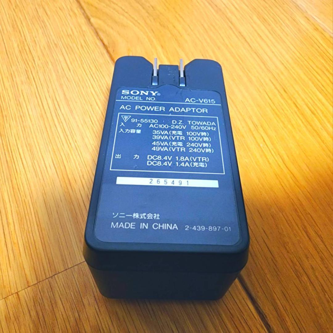 【動作確認済】SONY Hi8 高画質 ビデオカメラ CCD-TR3 セット