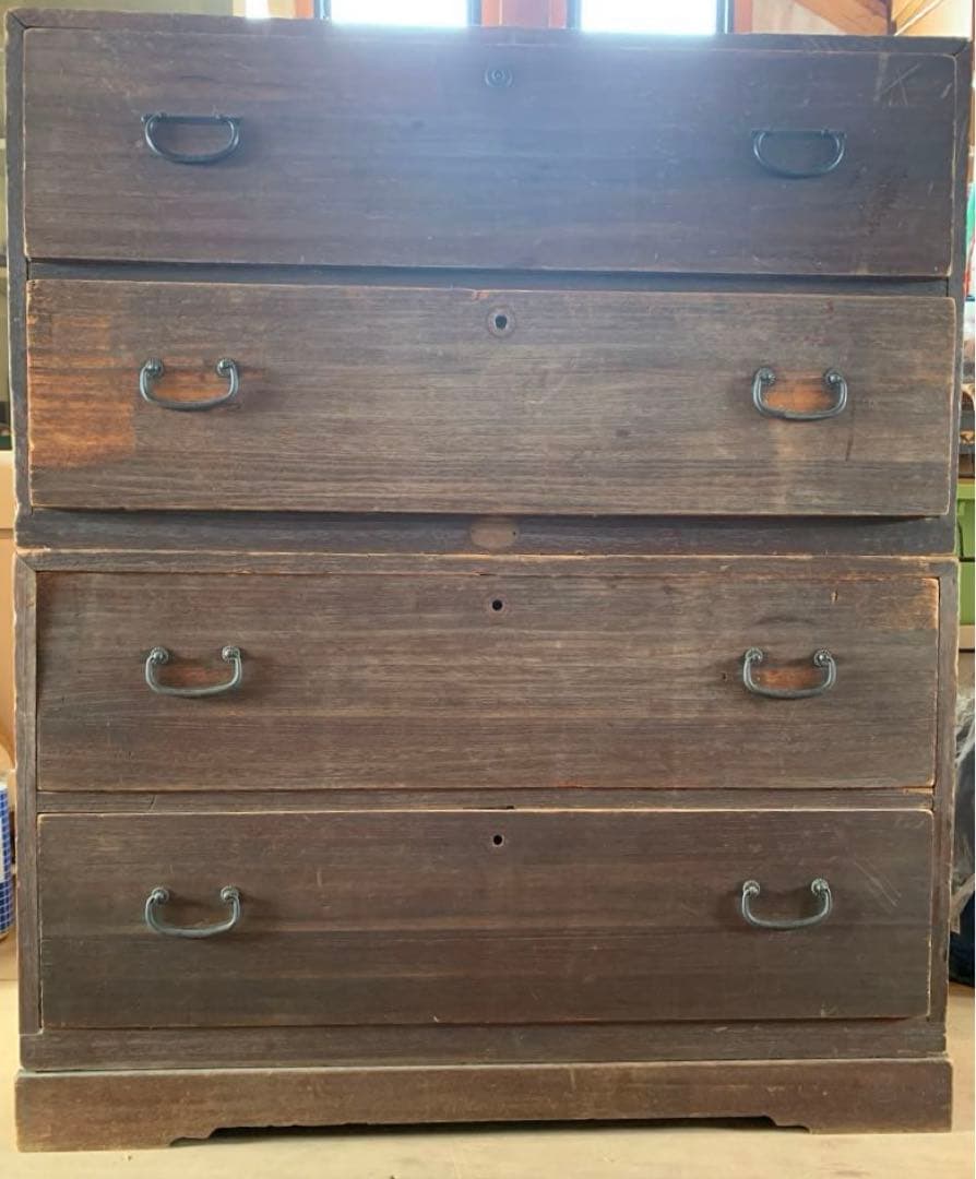 ◼️◼️レトロ　桐箪笥◼️◼️◼️◼️ ◼️◼️明治・大正◼️年代物◼️四段◼️