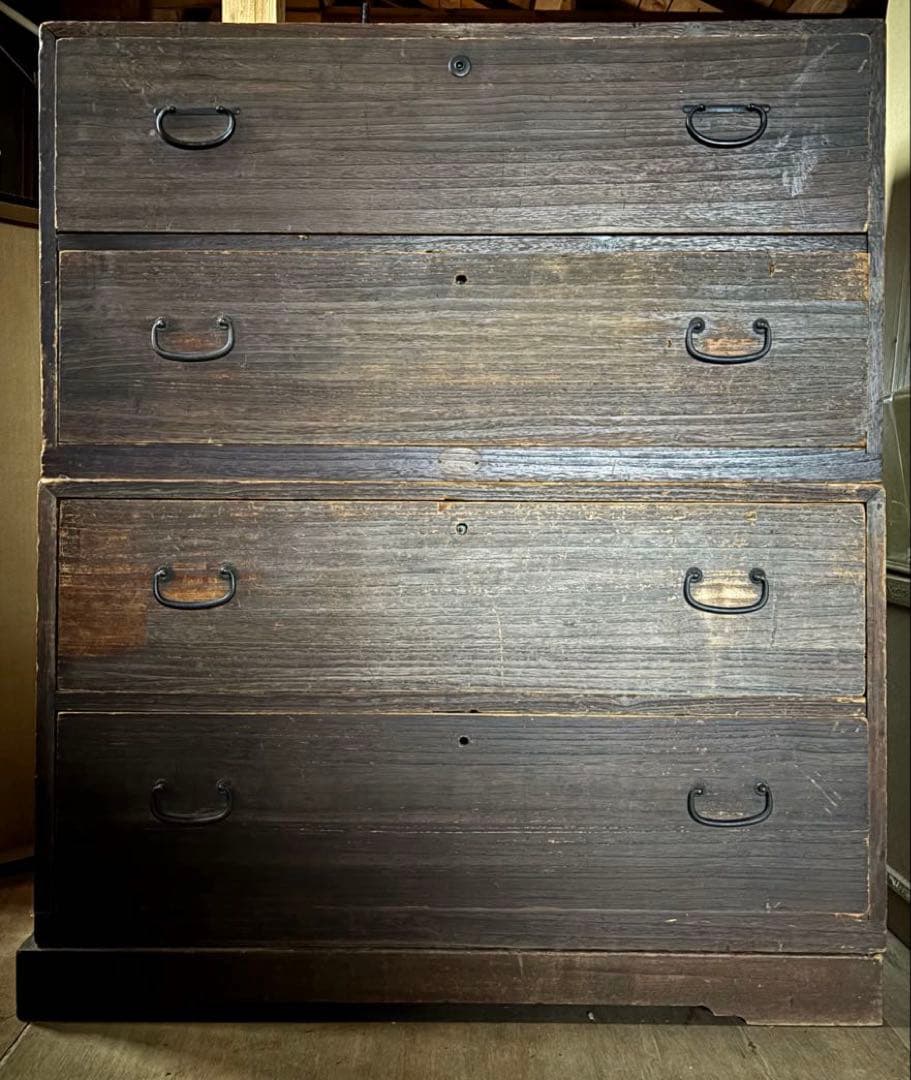 ◼️◼️レトロ　桐箪笥◼️◼️◼️◼️ ◼️◼️明治・大正◼️年代物◼️四段◼️