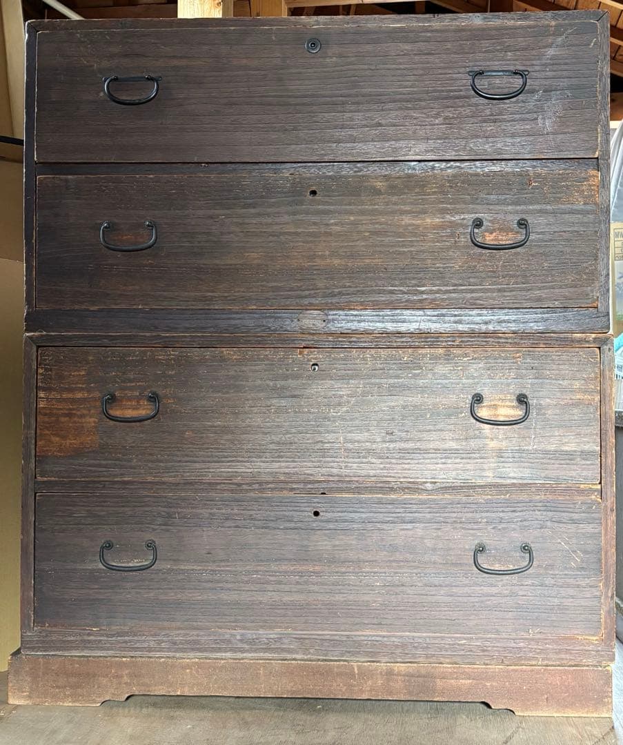 ◼️◼️レトロ　桐箪笥◼️◼️◼️◼️ ◼️◼️明治・大正◼️年代物◼️四段◼️