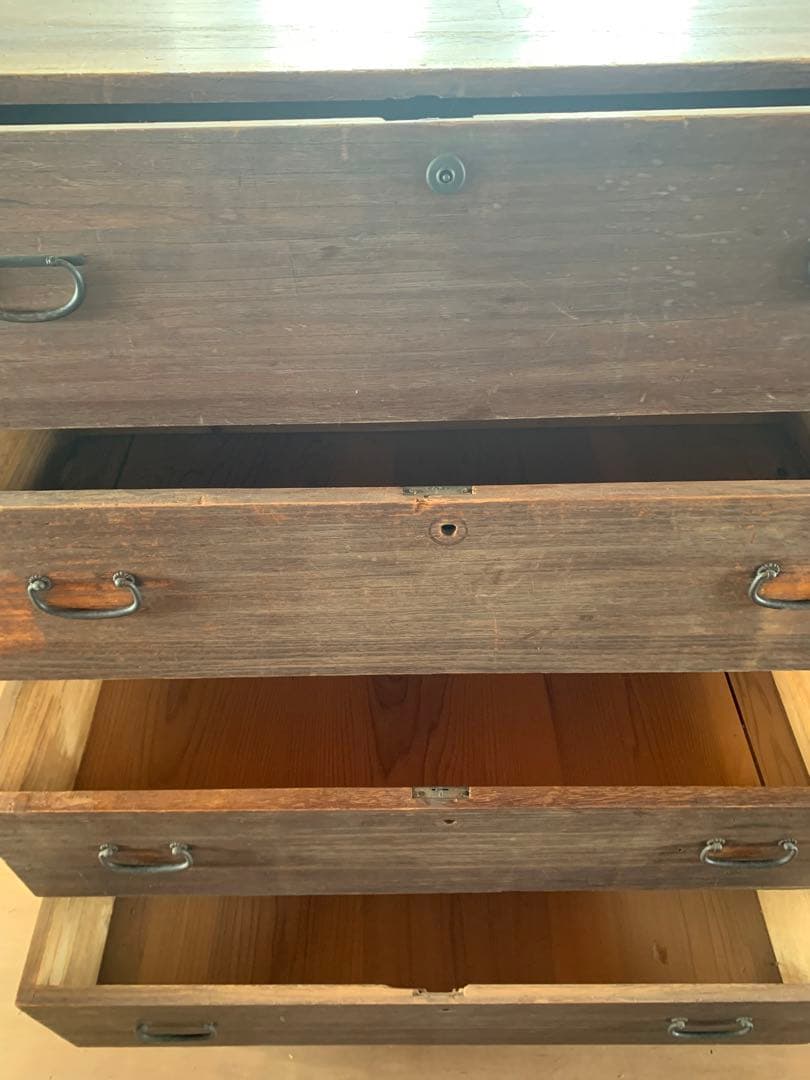 ◼️◼️レトロ　桐箪笥◼️◼️◼️◼️ ◼️◼️明治・大正◼️年代物◼️四段◼️