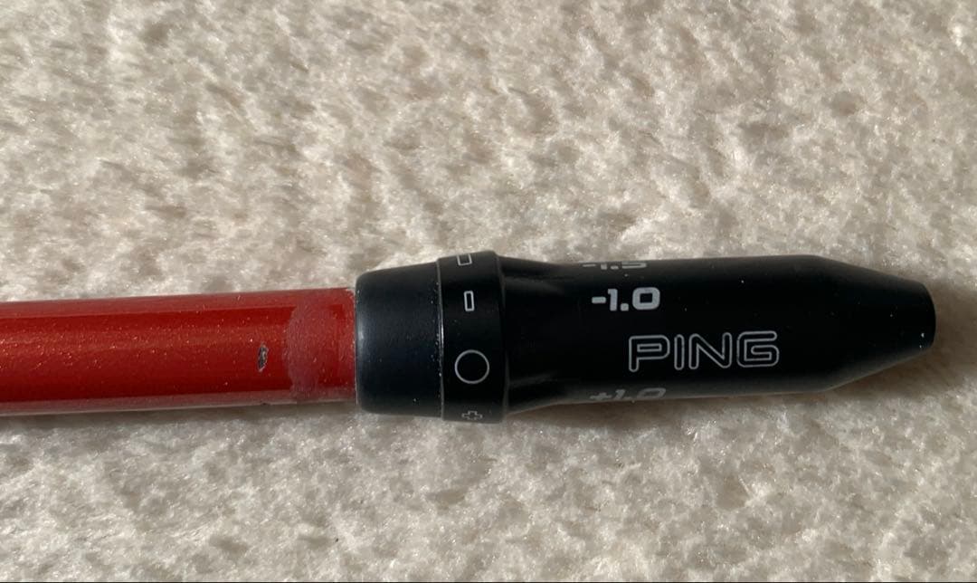 NipponShaft バルカヌスV520 赤色 PINGスリーブ+キャロウェイ