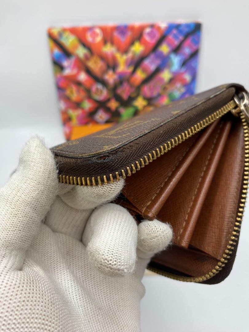 ルイヴィトン モノグラム ジッピーウォレット 長財布 ブラウンMI2173