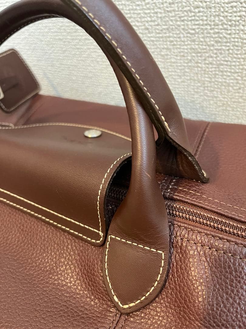 ロンシャン　バッグ　ブラウン