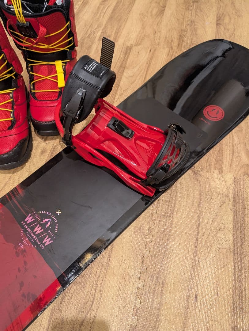 グラトリ専用ボード　Ｋ２ WWW 152cm ブーツ27.5cm