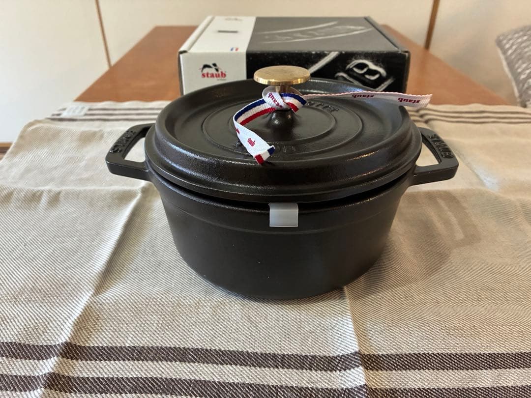 STAUB ココット　18cm 黒　美品