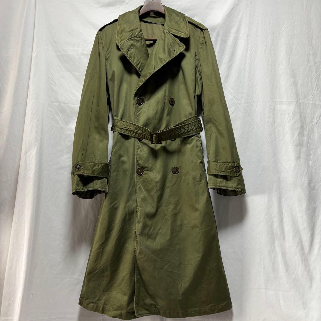 50s 実物 米軍 US ARMY オーバーコート M-1950 ライナー付き
