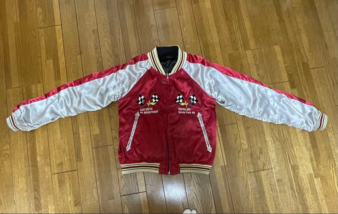 レトロ❗️クレイスミスのスカジャン！(リバーシブル)