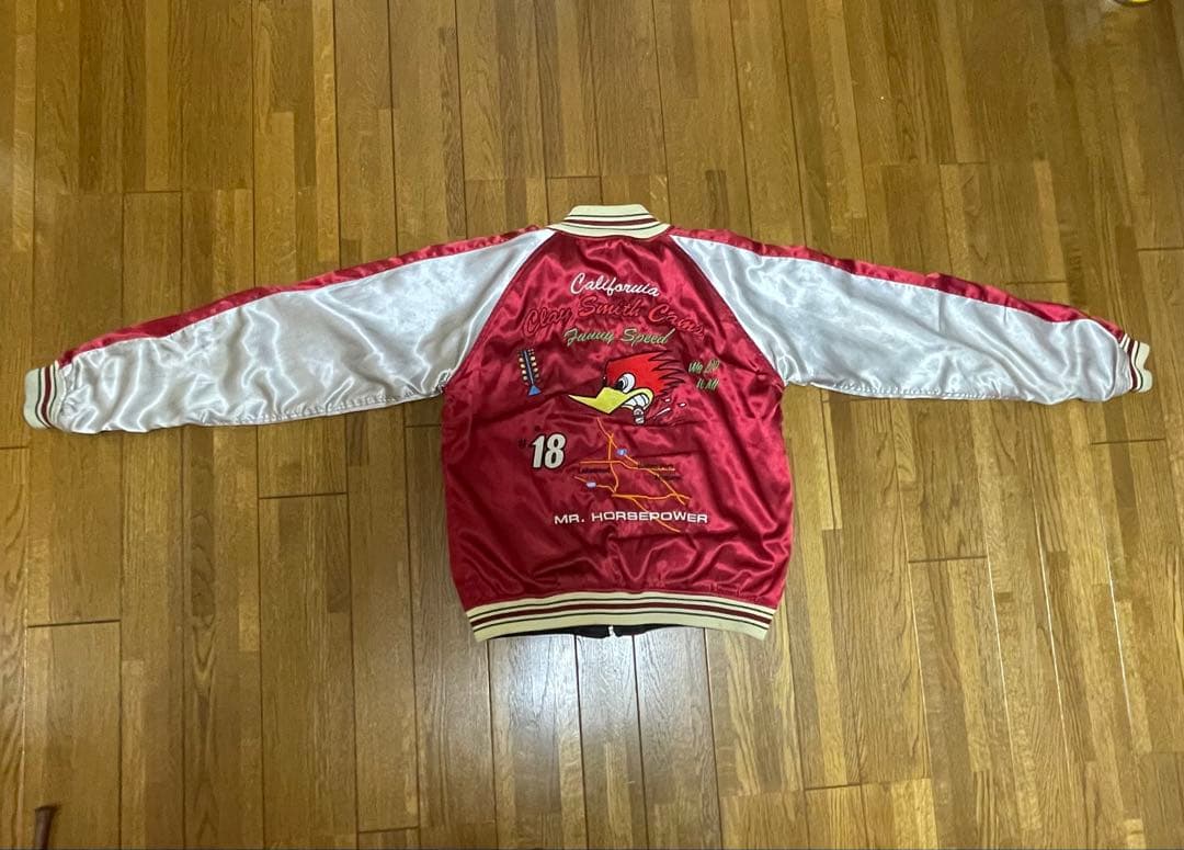 レトロ❗️クレイスミスのスカジャン！(リバーシブル)