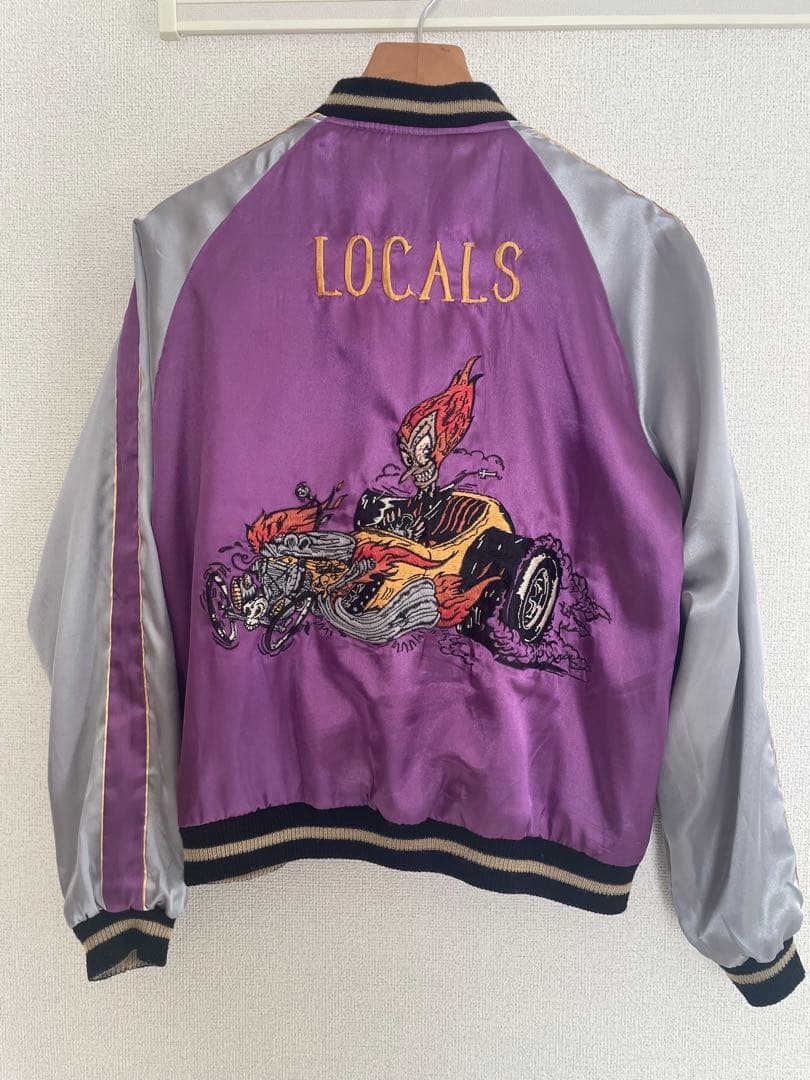 テーラー東洋　虎刺繍 スカジャン L