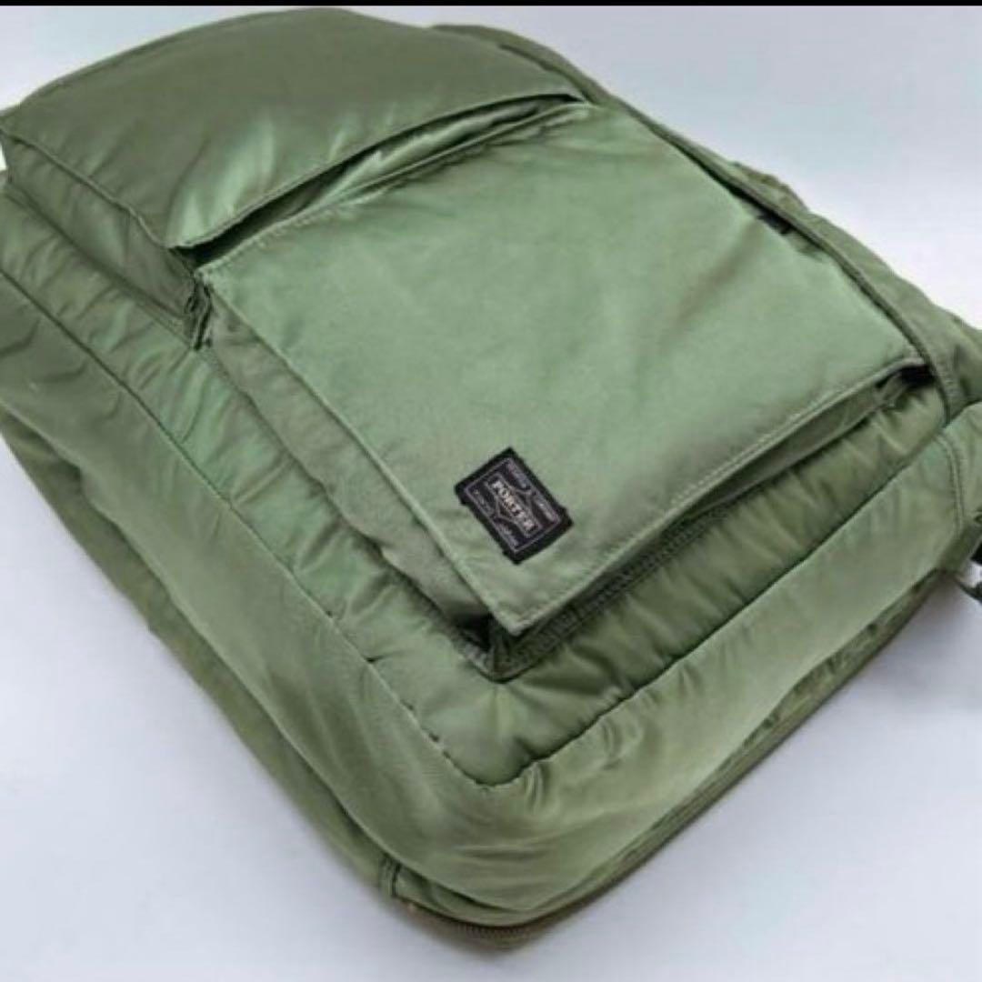 廃盤✨ポーター タンカー 2way ボストン オーバーナイト セージグリーン