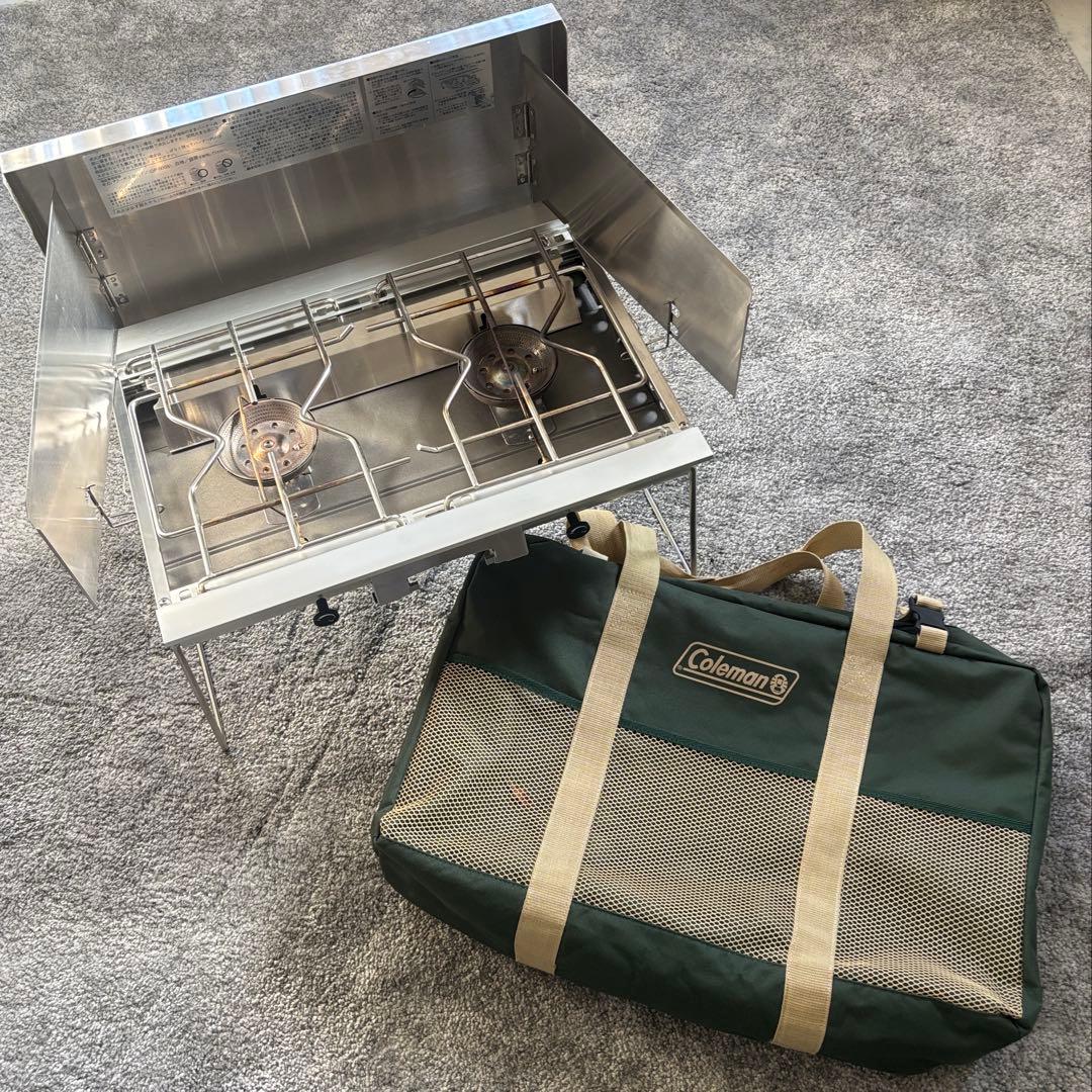 【液出し】スノーピーク ギガパワー ツーバーナー GS-230 収納ケース付