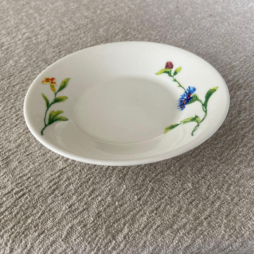 コーンフラワーCornflowerサラダ皿　ソーサー各2枚