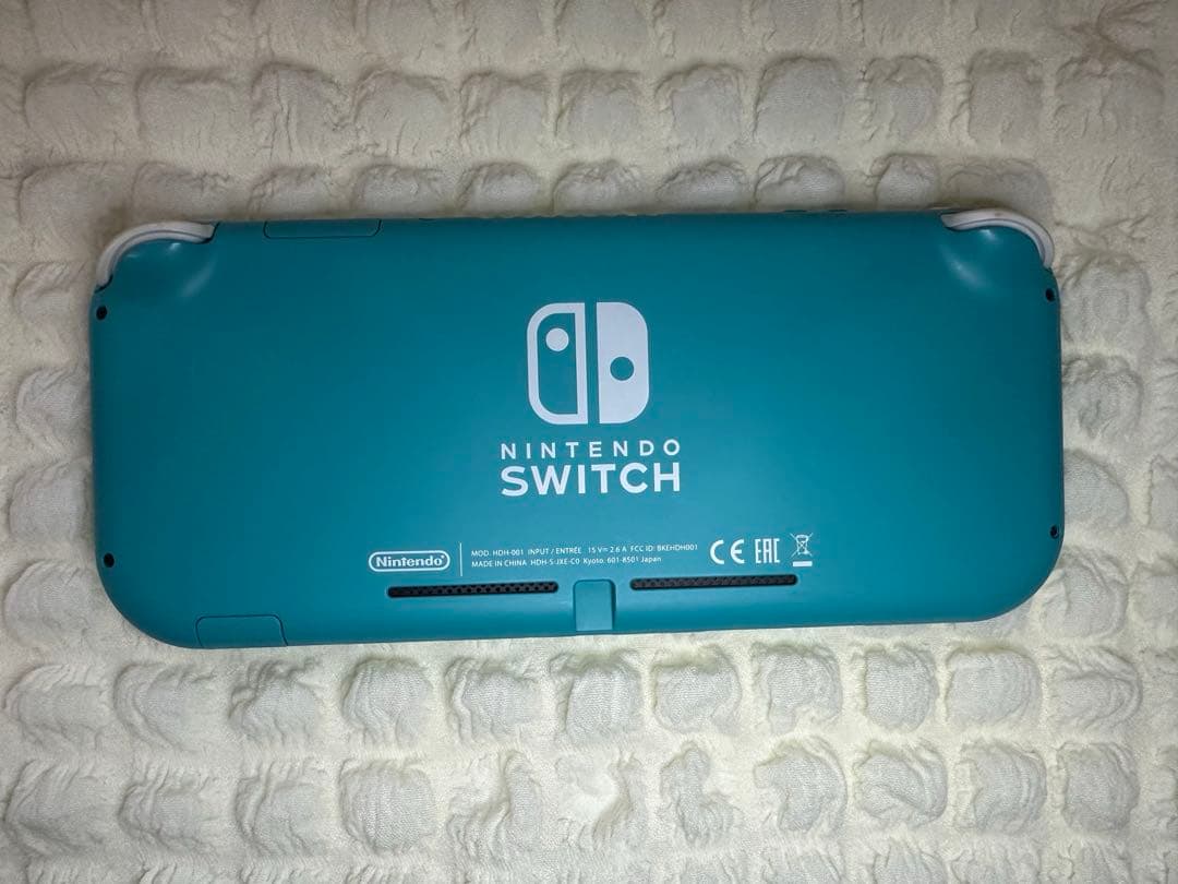 switch ライト ターコイズ　箱あり