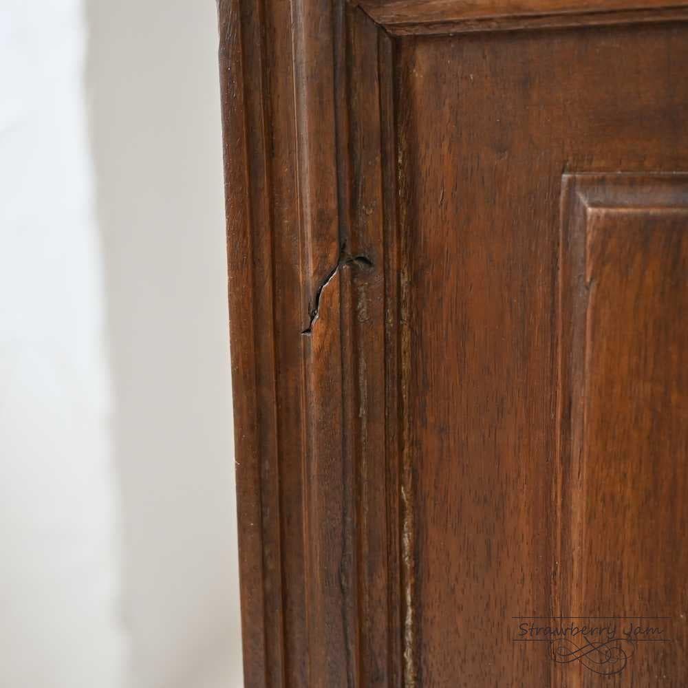 L3610-9 フランスアンティーク ガラスキャビネット ガラスケース ロココ