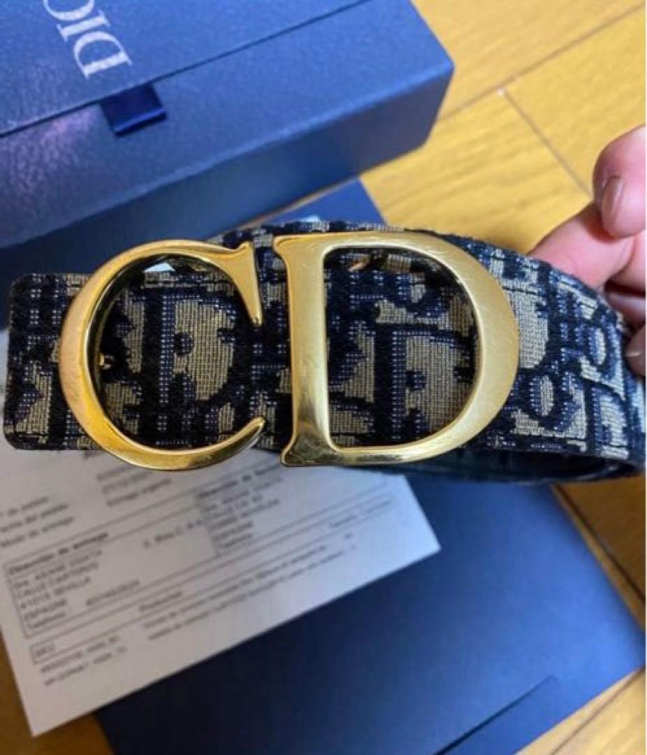 Christian Dior リバーシブ ベルト