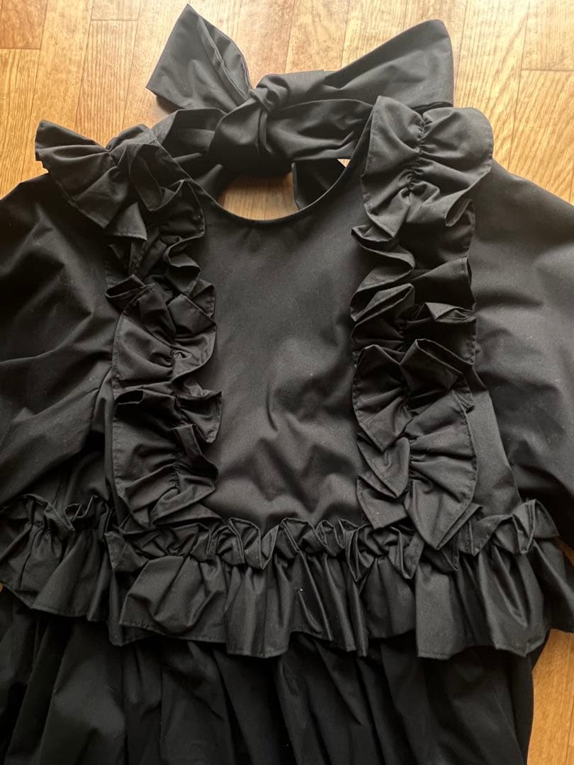 CAROLINA GLASER ボリューム袖ワンピース