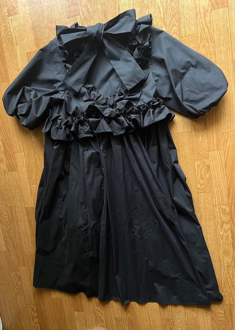 CAROLINA GLASER ボリューム袖ワンピース