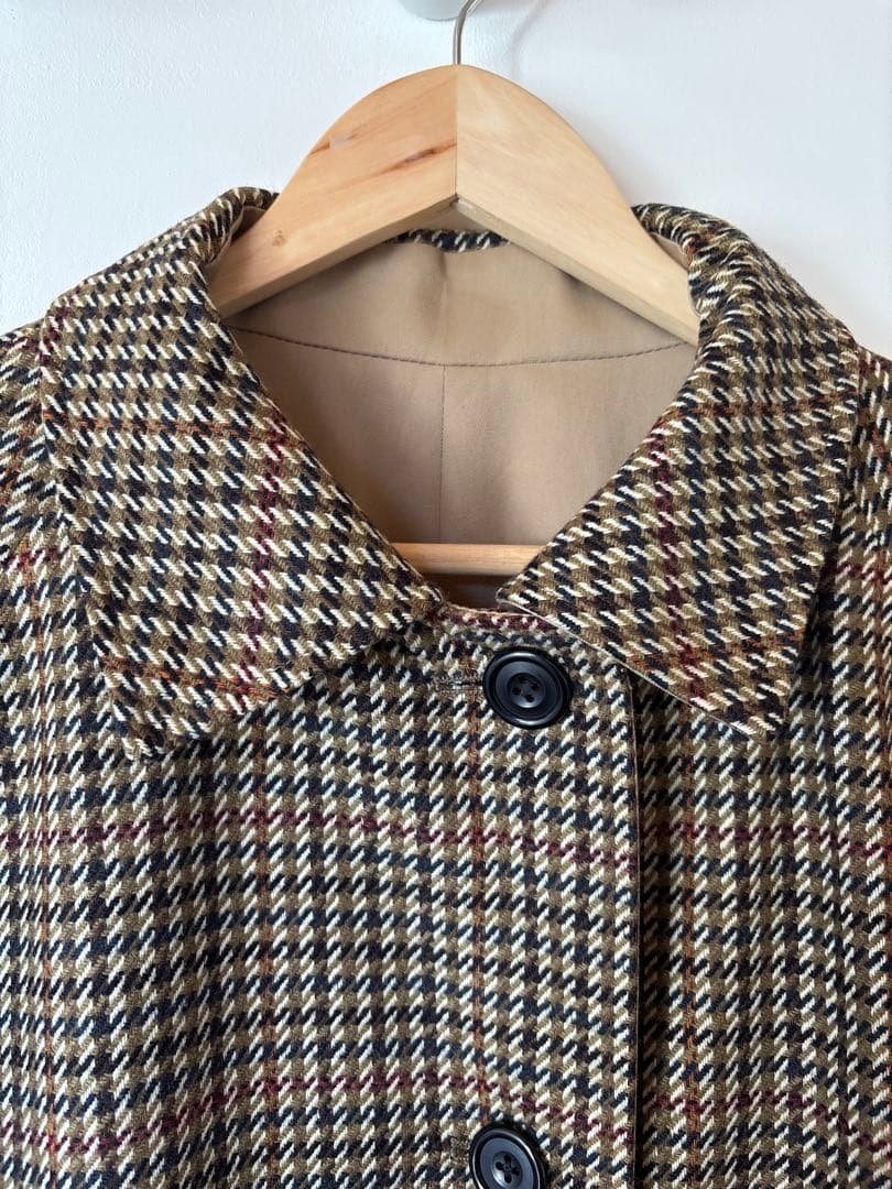 Aquascutum リバーシブル　コート　ヴィンテージ