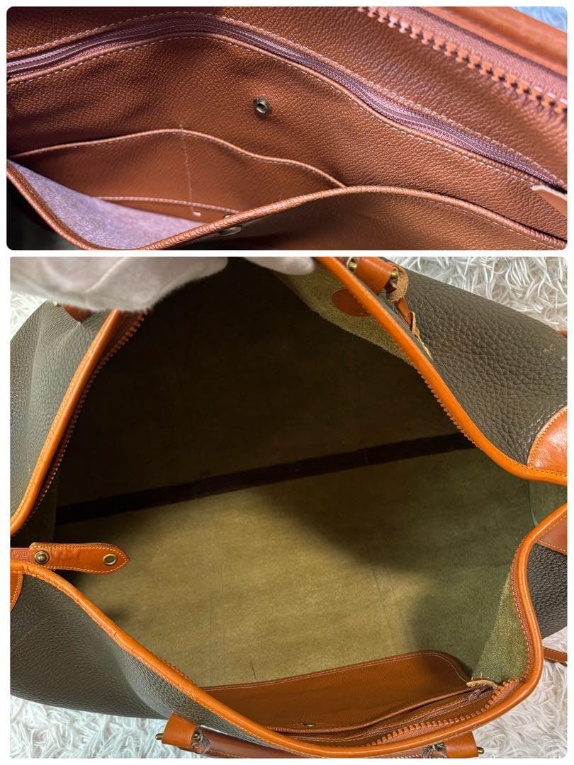 ✨希少色/ケアカード付✨ドゥーニーアンドバーク ボストンバッグ 2way シボ革