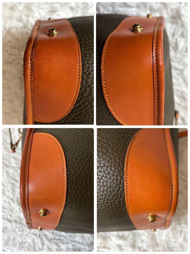 ✨希少色/ケアカード付✨ドゥーニーアンドバーク ボストンバッグ 2way シボ革