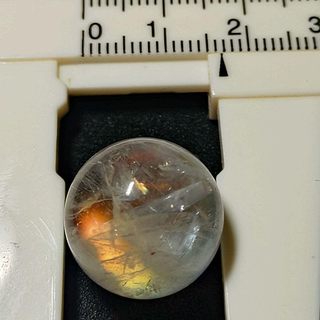 ★トップグレードレインボーアンデシン 16.5ミリ珠ビーズN(SA~SA+)