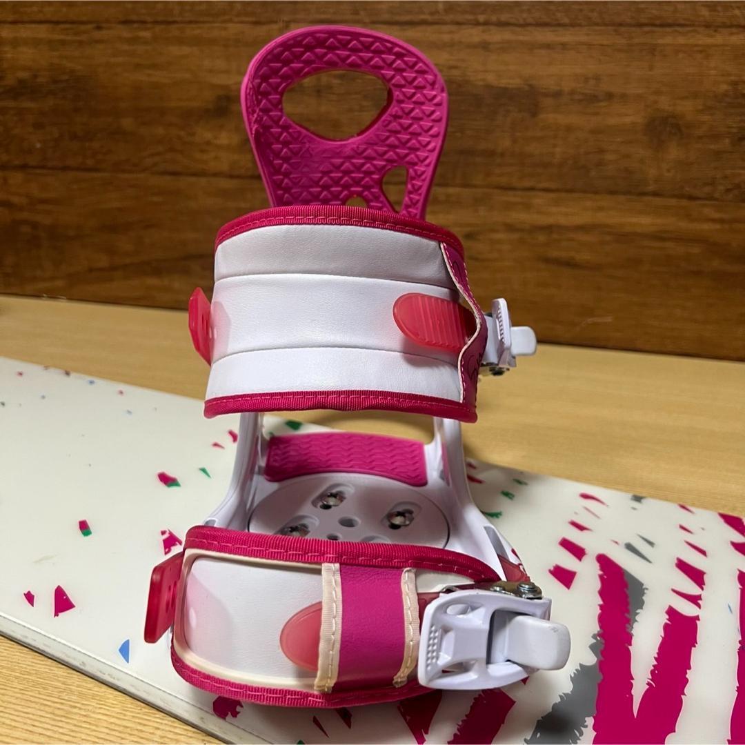 美品　SWIVEL レディース スノーボード 3点セット　146cm メンテ済