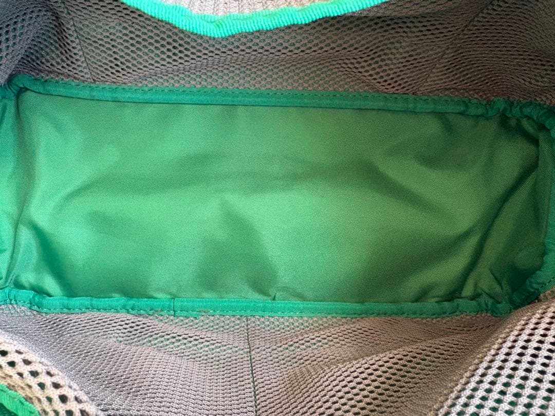 PORTER GIRL ボーイフレンドトート ネイビー×グリーン