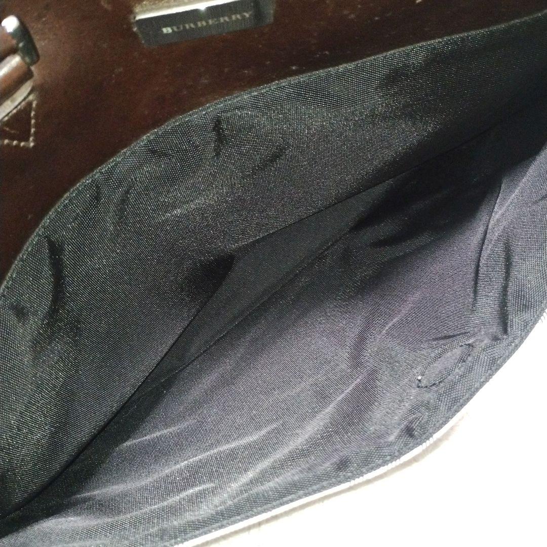 【美品】大容量 Burberry ノバチェック ボストンバッグ　2WAY レザー