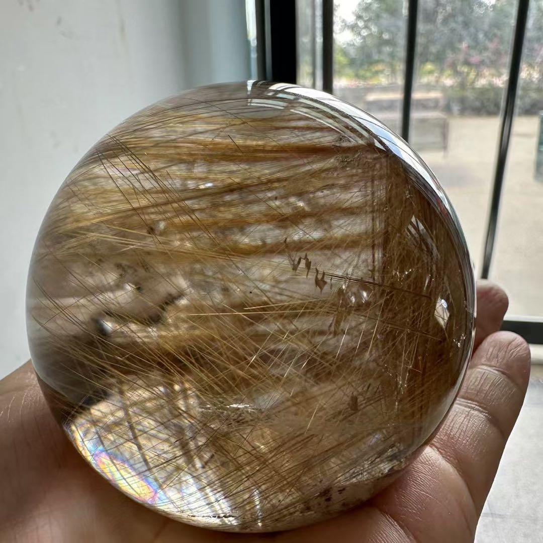 ⭐︎【極上品】タイチンクオーツ 置物 70mm