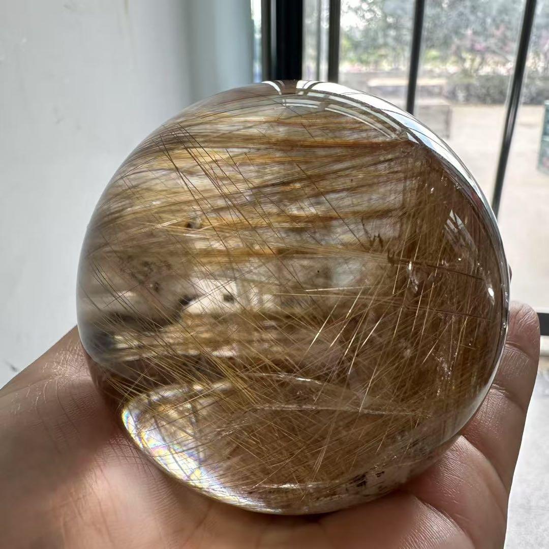 ⭐︎【極上品】タイチンクオーツ 置物 70mm