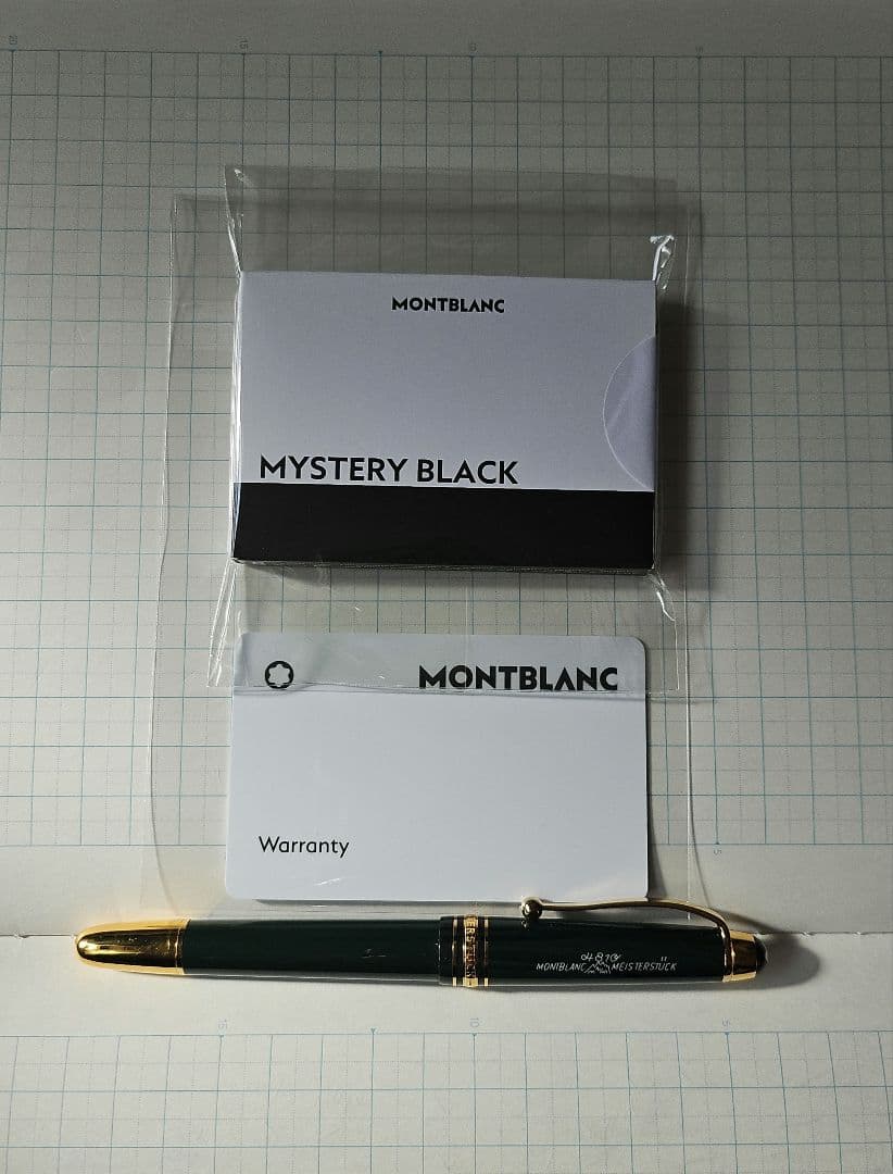 モンブラン万年筆１００周年　マイスターシュティク１４５　ペンケースも１００周年