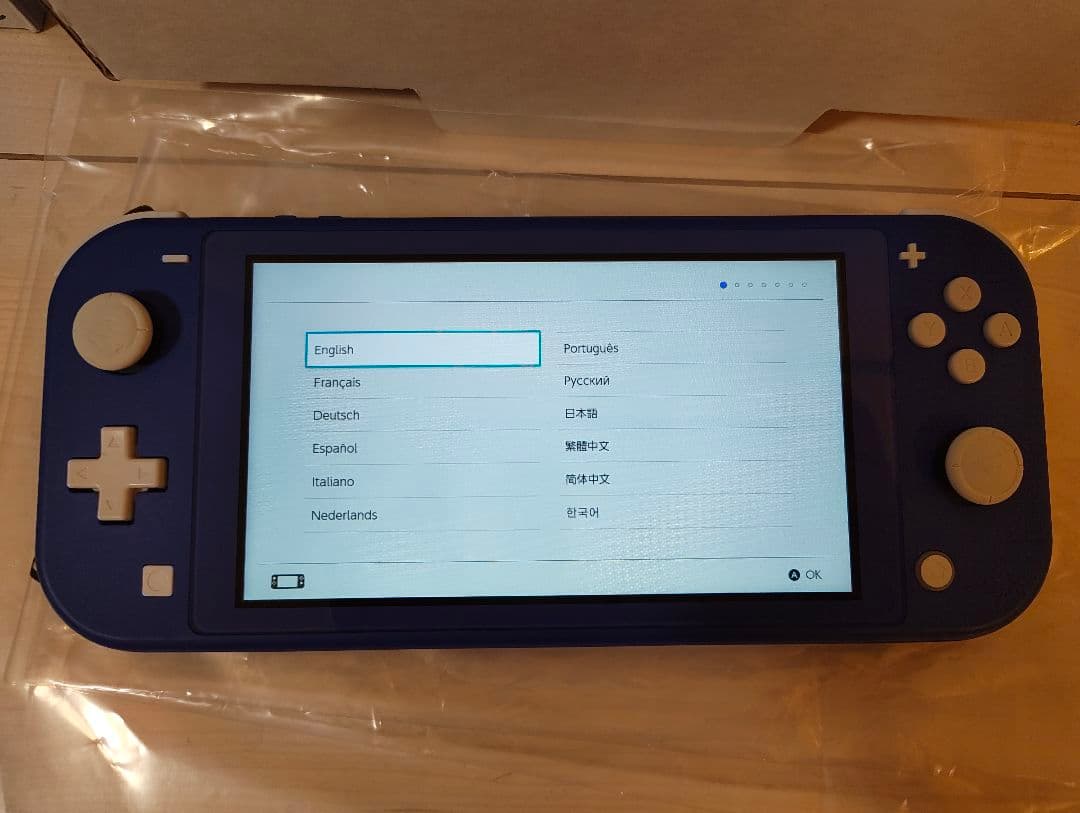 Nintendo Switch Lite（ブルー） 本体および箱、付属品含