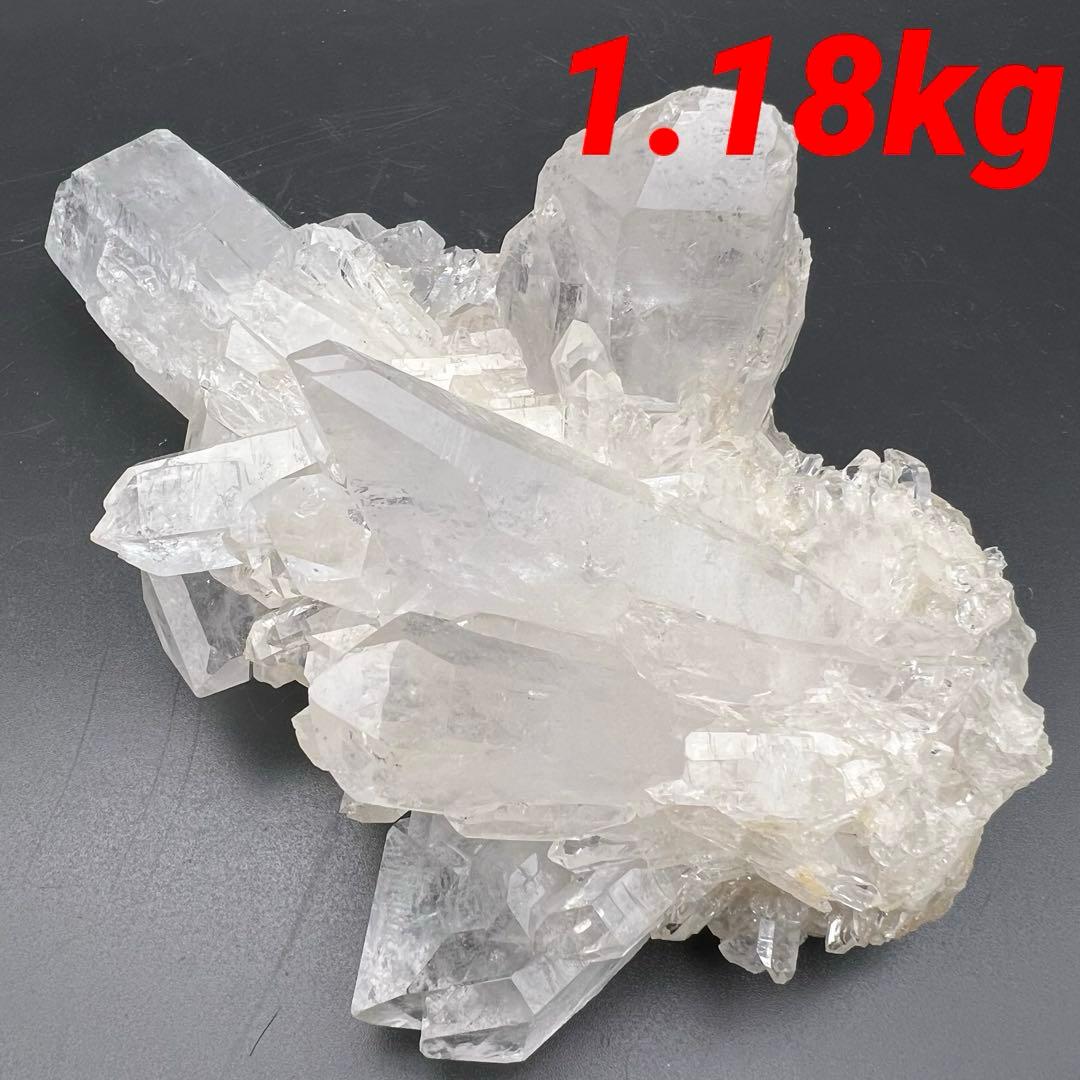 ✳️極みの美麗水晶✨超絶キラキラ✨極上別格品 レインボー 水晶クラスター 天然石