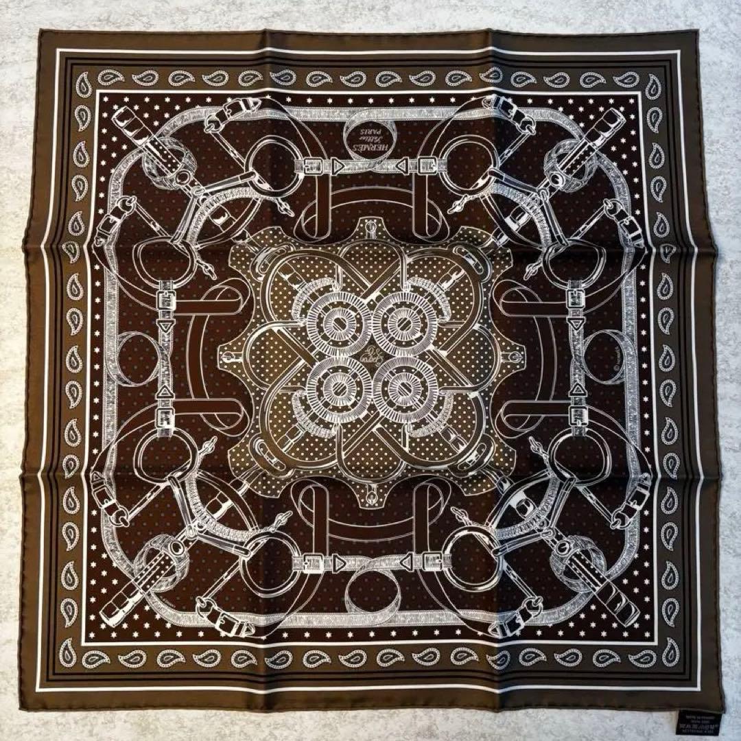 HERMES シルクバンダナ 2024 秋冬コレクション