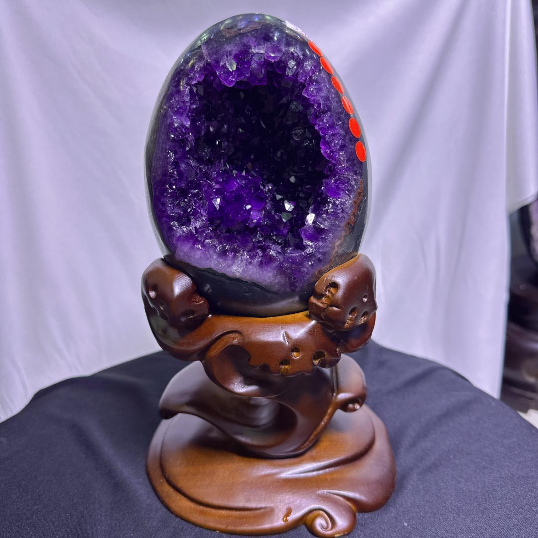 【魅兎】ウルグアイ産 アメジストのドーム ご購入前に在庫確認必要D.58