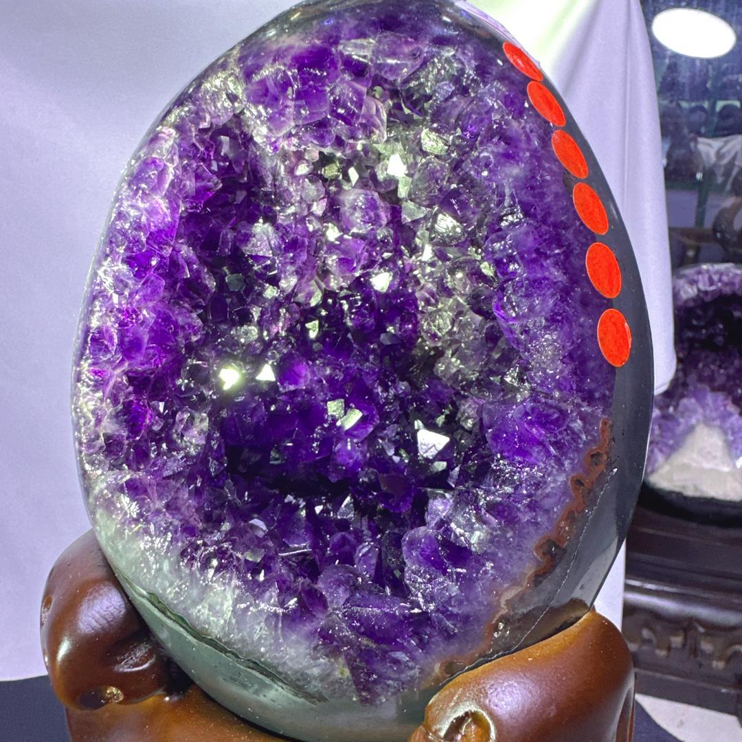 【魅兎】ウルグアイ産 アメジストのドーム ご購入前に在庫確認必要D.58